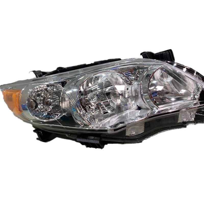 FAROL NEGRO DER. TOYOTA COROLLA 2011-2013 NEGRO